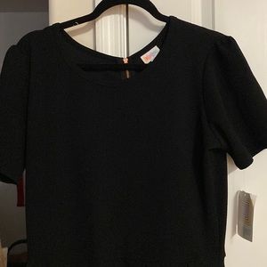 Lularoe Amelia Noir Collection, Black never worn with tags